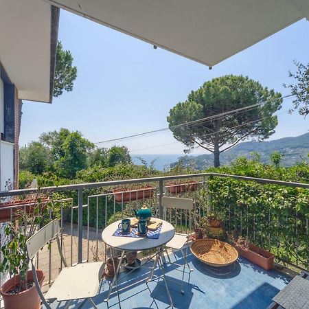 Apartament Casa Anna Sea view, Pool, Parking&wifi Rapallo Zewnętrze zdjęcie