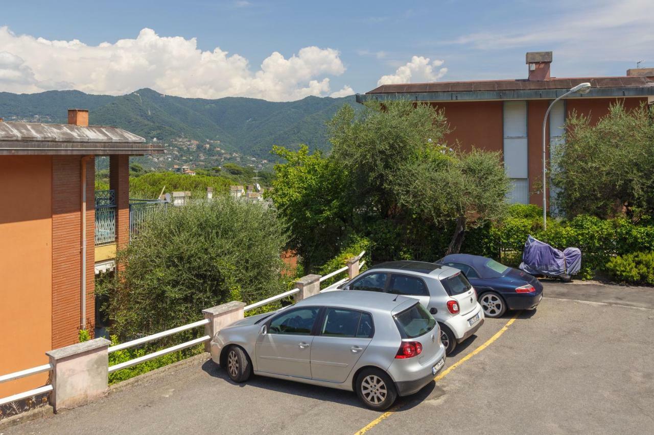 Apartament Casa Anna Sea view, Pool, Parking&wifi Rapallo Zewnętrze zdjęcie