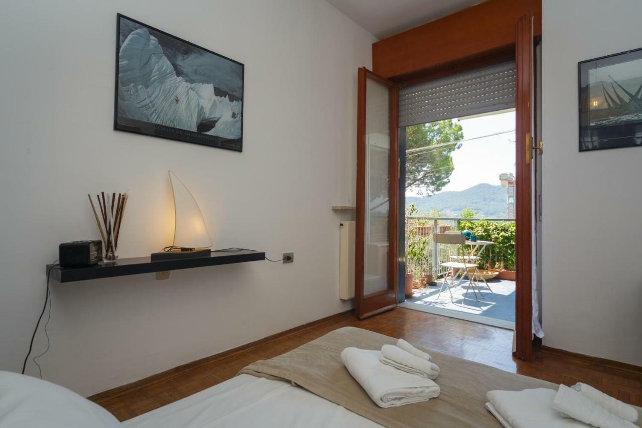 Apartament Casa Anna Sea view, Pool, Parking&wifi Rapallo Zewnętrze zdjęcie